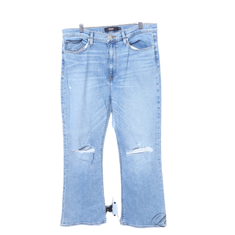 Hudson Barbara Bootcut Pale Washed Denim Jeans 32